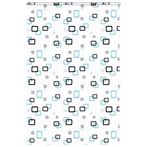 vidaXL Store enrouleur de douche avec cassette largeur du tissu 156 cm