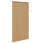 vidaXL Stores et Occultants Marron Clair 120 x 220 cm Bambou