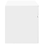 vidaXL Cabinet de Salle de Bain Mural Blanc 59 x 44 5 x 50 cm