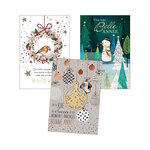 Carte De Voeux - Meilleurs Voeux Bonne Année Visuel Aléatoire*