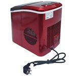 vidaXL Appareil à glaçons Rouge 2 4 L 15 kg / 24 h