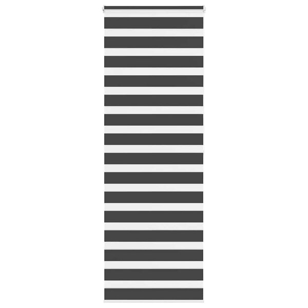 vidaXL Store zèbre noir 70x200 cm largeur du tissu 65 9 cm polyester