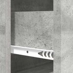 vidaXL Armoire à tiroirs Gris béton 66 x 34 5 x 90 cm