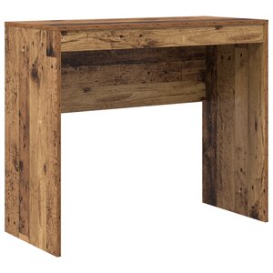 vidaXL Bureau d'écriture Vieux bois Bois d'ingénierie 90 x 40 x 76 cm
