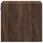 vidaXL Armoire murale chêne marron 30x42 5x40 cm bois d'ingénierie