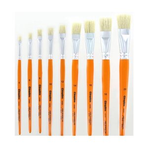 Brosse plate soie de porc n°10 cléopâtre cléopâtre
