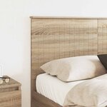 vidaXL Tête de lit Chêne Sonoma 140 cm Bois d'ingénierie