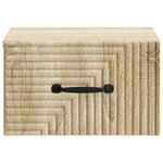 vidaXL Cabinet de chevet mural Chêne Sonoma 34 5 x 33 x 20 cm