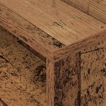 vidaXL Table d'appoint 2 Pièces Bois ancien 30 5 x 30 x 45 cm