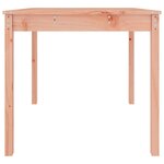 vidaXL Table de jardin 82 5x82 5x76 cm bois massif de douglas