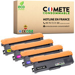 TN320 - 4 toners compatibles Brother TN320 TN325 Noir Cyan Magenta Jaune - Entreprise française