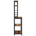 vidaXL Étagère de cuisine Bois Ancien 80 x 40 x 168 cm