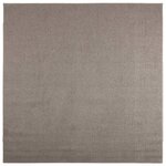 vidaXL Tapis d'intérieur LUGO Crème et Taupe 240 x 240 cm Polyester