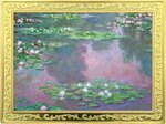 Pièce de monnaie en Cuivre g 62.2 (2 oz) Millésime Famous Paintings Medals WATER LILIES