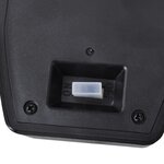 Vidaxl appliques murales solaires 2 pièces avec capteur de mouvement noir