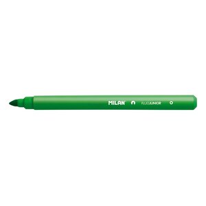 LOT de 22 Marqueur Fluorescent Milan Junior - Pointe Biseautée 1 - 4mm - Couleur Vert