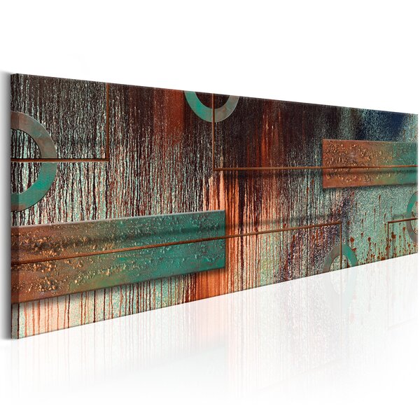 Tableau - abstract artistry l x h en cm 120x40