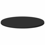 vidaXL Plateau de table Noir 40 x 40 x 1 5 cm Bois d'ingénierie