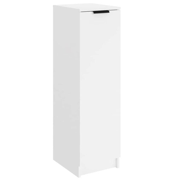 vidaXL Armoire à chaussures Blanc 30x35x100 cm Bois d'ingénierie