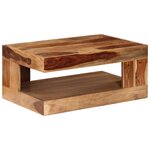 vidaXL Table basse Bois