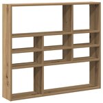 vidaXL Étagère murale chêne artisanal 90x16x78 cm bois d'ingénierie