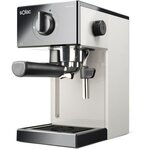 SOLAC Squissita Easy Ivory - Machine à expresso - 1050W - 20 bars - Pompe italienne - Système Double Cream - Noir et Ivoire