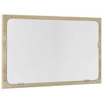 vidaXL Ensemble de meubles de salle de bain 2 Pièces chêne sonoma