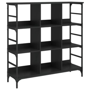 vidaXL Buffet noir 102x32x103 5 cm bois d'ingénierie