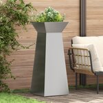 vidaXL Support de plante Acier inoxydable 40 x 40 x 101 cm Durable