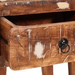 vidaXL Tables d'appoint Multicolore bois de récupération massif