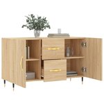 vidaXL Buffet chêne sonoma 100x36x60 cm bois d'ingénierie