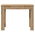 vidaXL Bureau chêne artisanal 100x45x75 cm bois d'ingénierie