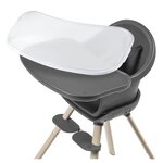 Chaise haute bébé évolutive 8 en 1 Chaise haute/Réhausseur/Tabouret/Bureau De 6 mois à 5 ans Beyond Graphite2 Eco