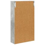 vidaXL Armoire murale de salle de bain Gris Béton 40 x 14 x 70 cm