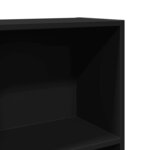 vidaXL Bibliothèque noir 40x24x143 cm bois d'ingénierie