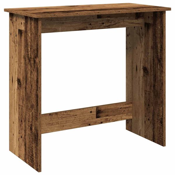 vidaXL Bureau style vieux bois 80x40x75 cm bois d'ingénierie