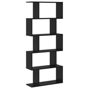 vidaXL Bibliothèque Chêne noir 70 x 24 x 161 cm Bois d'ingénierie