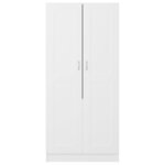 vidaXL Garde-robe Blanc 82 5x51 5x180 cm Aggloméré