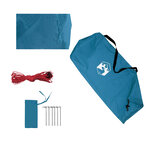 vidaXL Bâche de camping bleu 500x294 cm imperméable