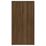 vidaXL Buffet Chêne marron 120x36x69 cm Bois d'ingénierie