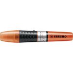Surligneur LUMINATOR Niveau Visible Pointe Biseautée Orange x 5 STABILO
