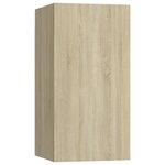 vidaXL Meubles TV 4 Pièces Chêne sonoma 30 5x30x60 cm Bois d'ingénierie