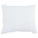 vidaXL Oreiller Blanc 130gsm 100  coton