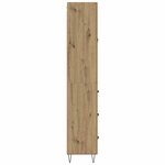 vidaXL Haut Armoire avec tiroir Chêne artisanal 69 5 x 34 x 180 cm