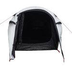 vidaXL Tente de camping tunnel 2 personnes tissu occultant imperméable