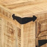 vidaXL Table basse Marron 90 x 50 x 40 cm Bois de manguier massif