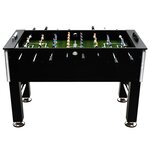 vidaXL Table de football Acier 60 kg 140 x 74 5 x 87 5 cm Noir