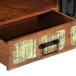 vidaXL Table basse 100x50x41 cm Bois de récupération massif