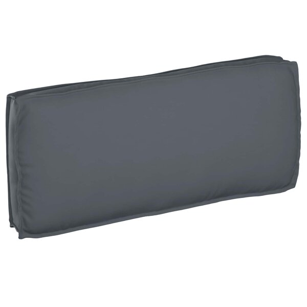 vidaXL Coussin Tissu Oxford Anthracite 120 x 50 x 12 cm