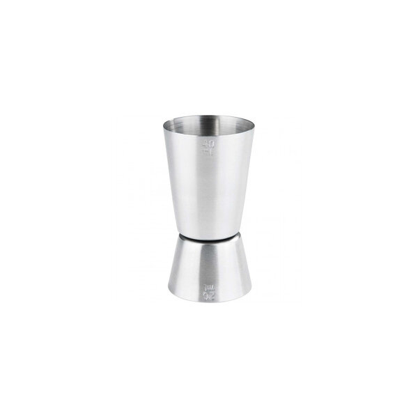 Mesure cocktail double face 5 cl - stalgast -  - acier inoxydable x87mm